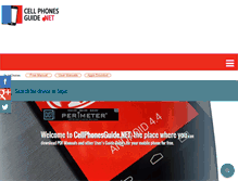 Tablet Screenshot of cellphonesguide.net